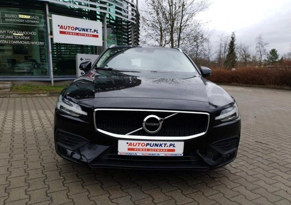 Volvo V60 cena 104900 przebieg: 106186, rok produkcji 2019 z Jarocin małe 211